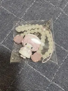 サンリオ ホワイトフリルデザイン シークレットストラップ マイスウィートピアノ