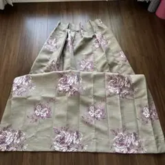 オーダー品★川島織物セルコン★エレガントフリルカーテン★速乾抗菌クリーニング済★ オーダー品☆川島織物セルコン☆エレガントフリルカーテン☆速乾抗菌