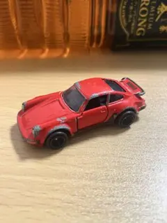 1/61 ポルシェ 930 ターボ レッド 赤箱 箱イラスト白 日本製 81