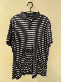ネイビー ポロシャツ