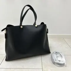 ROPE ロペ 【ÉPOR 】エポール ボートバッグ ミディアム ブラック