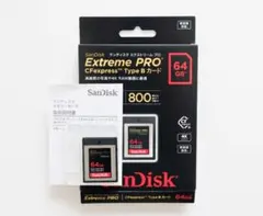 SanDisk Extreme PRO CFexpress typeB 64GB