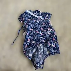 花柄甚平スタイル 95cm以下　キムラタン　キティー