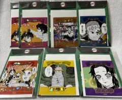 【10259】鬼滅の刃 アテンションステッカー 7枚 ②