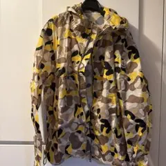 MONCLER ナイロンジャケット カモフラージュ柄 フード付き - メルカリ