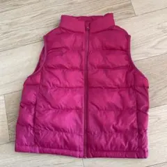 ピンク ダウンベスト サイズ120