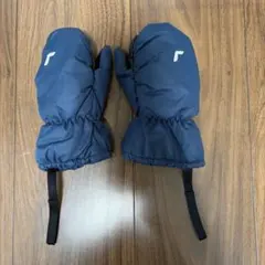 reusch キッズ ミトン 手袋 ネイビー