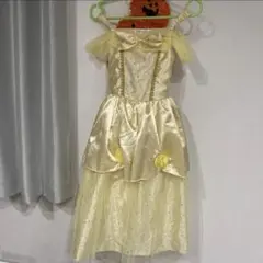 Disney ディズニー　ベル　ドレス 130㎝　ハロウィン　コスプレ