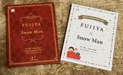 SnowMan 不二家　クリスマスオーナメント　カード　アクリルフォトフレーム