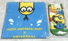 新品 ミニオンズ オリジナル マフラータオル・靴下 USJ