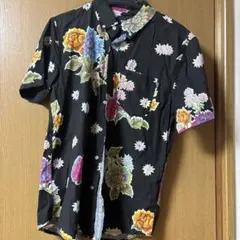 HUF 半袖シャツ 花柄 ブラック Sサイズのサムネイル