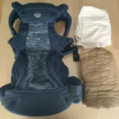 【美品】LUCKY抱っこ紐　UVカットケープ UNIQLO　防寒　ベビーケープ