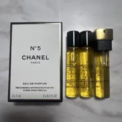 CHANEL N°5 オードゥ パルファム パース スプレイ リフィル 3本