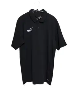【新品】PUMA TEAM FINAL カジュアル ポロシャツ S 黒