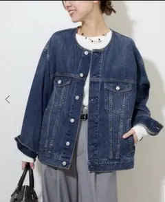 ジャーナルスタンダードレリューム　デニムジャケット　ネイビー