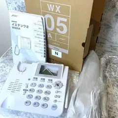 新品 未使用 イエデンワ2 WX05A ホワイト ウィルコム PHS 固定電話 ウィルコム、固定回線にもつながる据え置き型PHS「イエデンワ2