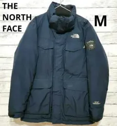 ノースフェイス マクマード ダウンジャケット ネイビー M 防寒