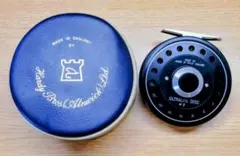 【極美品】ハウスオブハーディ　フライウェイト　リール&新品2番ライン付き HARDY ハーディー 1912 Perfect Fly Reel パーフェクトフライリール 2
