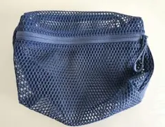 無印良品　立体メッシュケース　ネイビー　Ｓ
