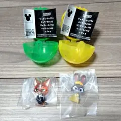 ズートピア2 めじるしアクセサリー　ニックB ジュディB 2個セット