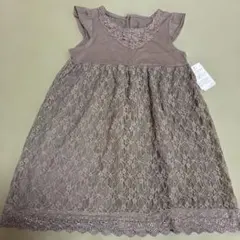 anyfamワンピース120ブラウンレース