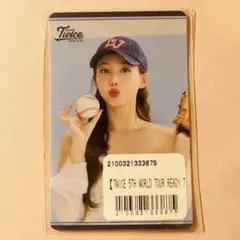 READY TO BE FCオンラインくじ　ランダムトレカステッカー ナヨン