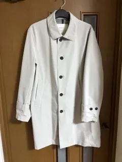 J.PRESS PLUS ステンカラーコート ライトグレー