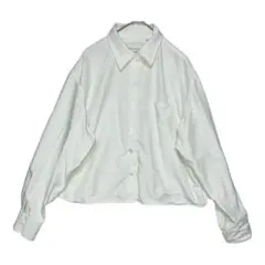 ユニクロ JW ANDERSONコラボ オックスフォードシャツ 長袖 Sホワイト