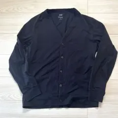 UNIQLO ユニクロ　エアリズムUVカットカーディガン　サイズL ブラック黒