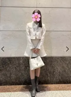 ツイード セットアップ✩⡱フォーマルスーツ、入園、入学式などにꯁꯧ