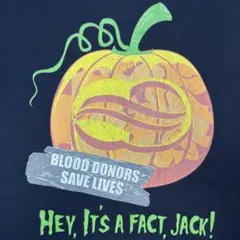 The Blood Connection　Tシャツ　献血センター　かぼちゃ　企業