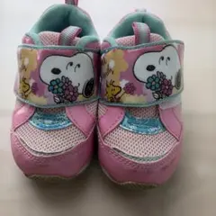 スヌーピー ピンク スニーカー