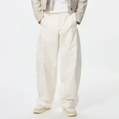 UNIQLO ジャージーバレルレッグパンツ　丈長め