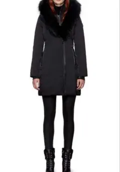 高級ダウン　Rudsak ルドサック　アウター　ダウンジャケット　レザー　ファー