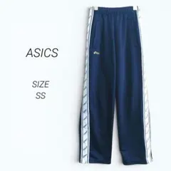 a4700▶アシックス　ジャージ　ズボン【SS】ネイビー　サイドライン　小さいのサムネイル