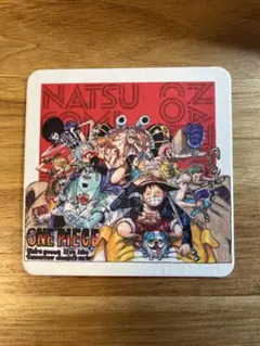 ONE PIECE ナツコミ2021 特製コースター 5枚セット - メルカリ