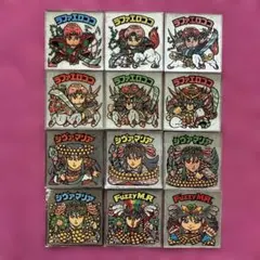 旧ビックリマンシール　19弾　ヘッド12枚フルコンプ　まとめセット