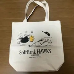 ソフトバンク ホークス スヌーピー トートバッグ エコバッグ 2011年