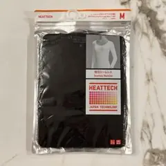 新品☆ UNIQLO ヒートテック UネックT 八分袖 Mサイズ 襟元シームレス