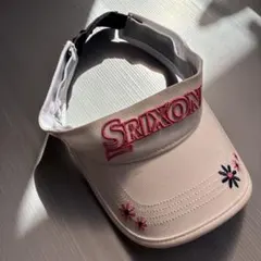 Srixon 刺繍バイザー ホワイトのサムネイル