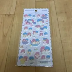 ふわふわサンリオキャラクターズしーる　リトルツインスターズ　キキララ