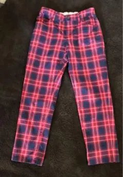 Green Label Relaxing チェックチノパンS/M