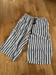 ユニクロ　リラコ　ワイド　ストライプＬサイズ