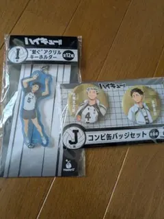ハイキュー!! アクリルキーホルダー&缶バッジセット