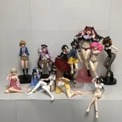 【開封済み】美少女フィギュア12個まとめ売り