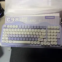 YUNZII C98 パープル ミルクV2リニアスイッチ - メルカリ