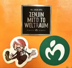 Mrs. GREEN APPLE ゼンジン ステッカー 大森元貴
