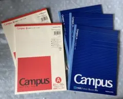 ★ 未使用品 ★ コクヨ Campus ノート ＆ レポートパッド 5冊セット