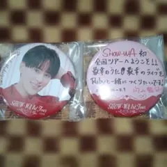 SHOW-WA 向山毅 1st TOUR 君の王子様 缶バッジ２種セット