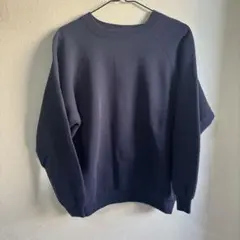 80s 90s USA製 Hanes 無地 クルーネック スウェット ラグランL